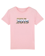 Born in 2015 Tricou mânecă scurtă  Copii Mini Creator