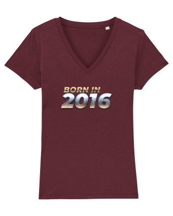 Born in 2016 Burgundy