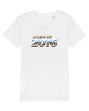 Born in 2016 White
