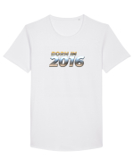 Born in 2016 Tricou mânecă scurtă guler larg Bărbat Skater