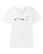 off-line Tricou mânecă scurtă guler V Bărbat Presenter