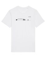off-line Tricou mânecă scurtă Unisex Rocker