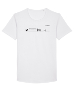 off-line Tricou mânecă scurtă guler larg Bărbat Skater