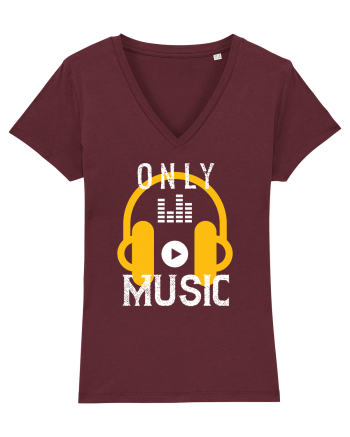 Only MUSIC Burgundy