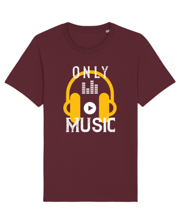 Only MUSIC Burgundy