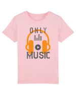 Doar MUZICĂ ! Tricou mânecă scurtă  Copii Mini Creator