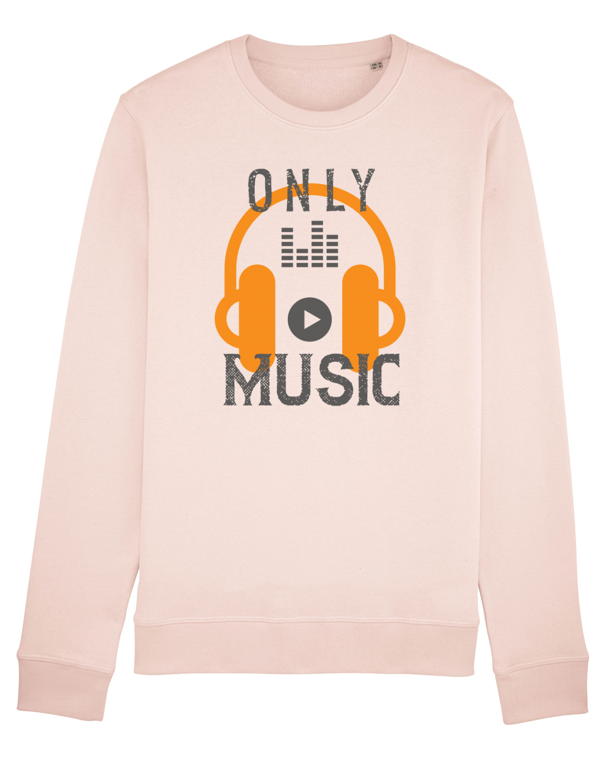 Bluză mânecă lungă Unisex Rise Candy Pink