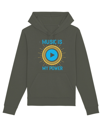 Music is My Power Khaki