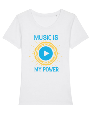 Music is My Power White