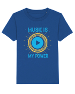 Music is My Power Tricou mânecă scurtă  Copii Mini Creator