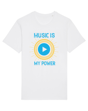 Music is My Power White