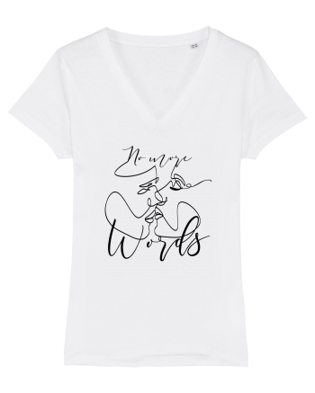 No More Words White