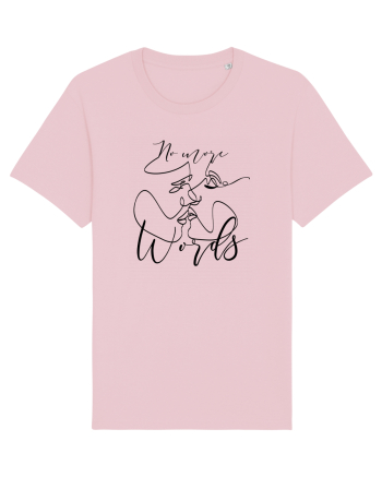 No More Words Cotton Pink