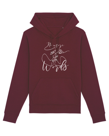 No More Words Burgundy