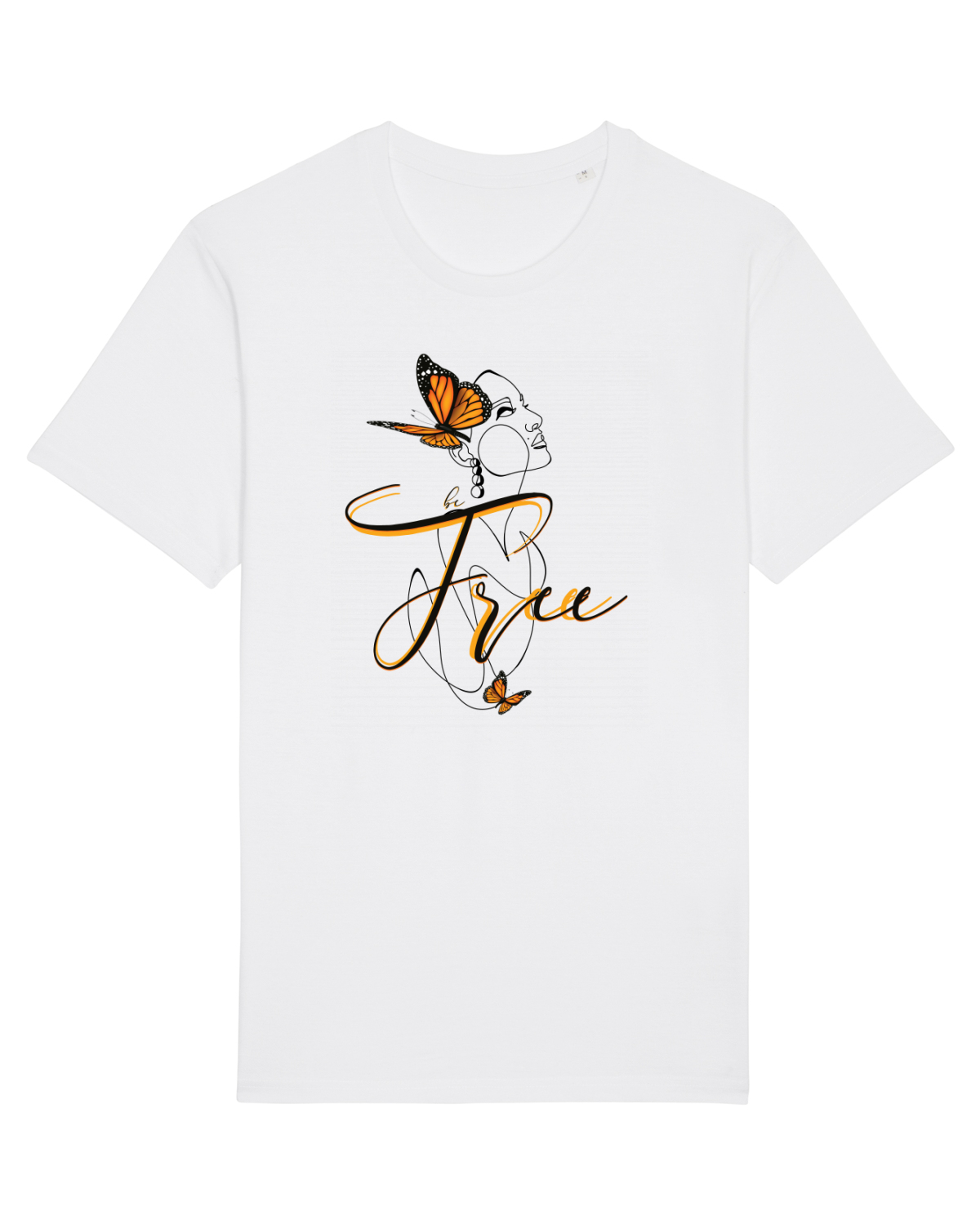 Tricou mânecă scurtă Unisex Rocker White
