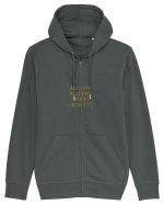 Rune Font Auriu Hanorac cu fermoar Unisex Connector