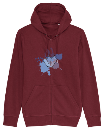 Cristal Albastru Burgundy