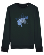 Cristal Albastru Bluză mânecă lungă Unisex Rise