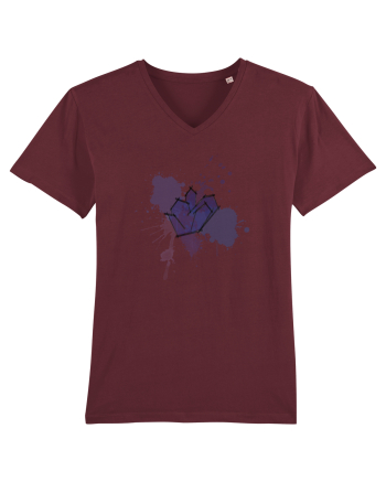 Cristal Indigo Burgundy