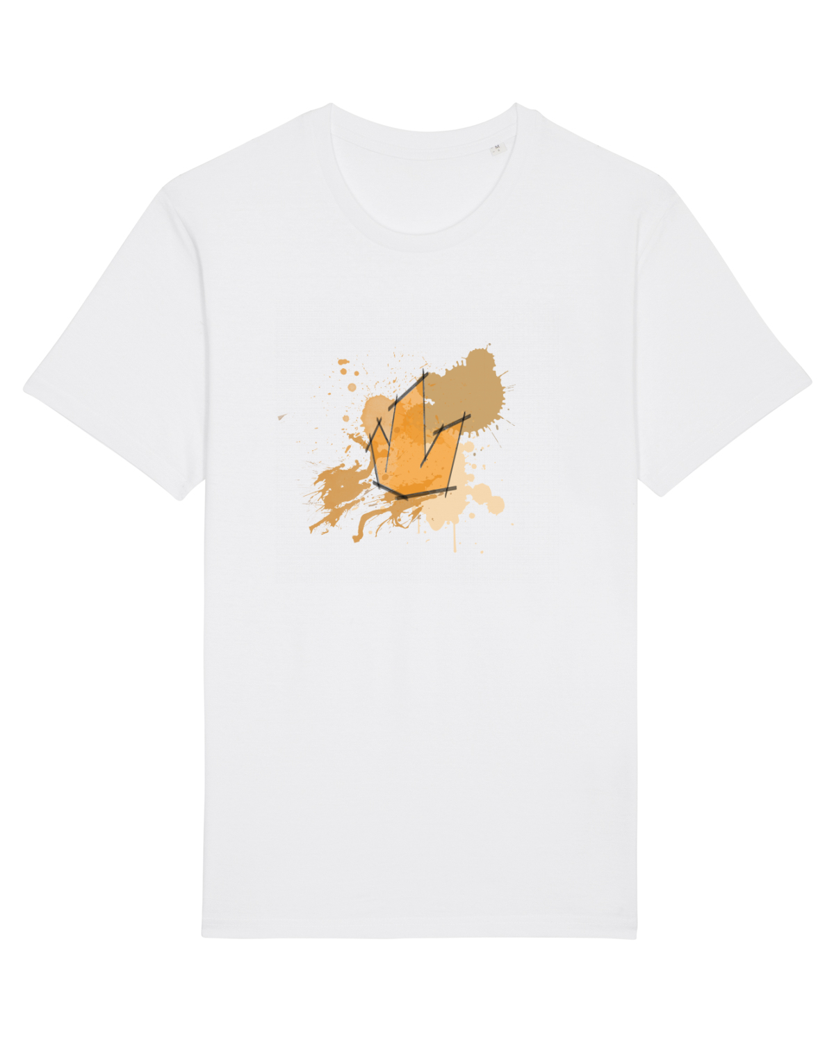 Tricou mânecă scurtă Unisex Rocker White