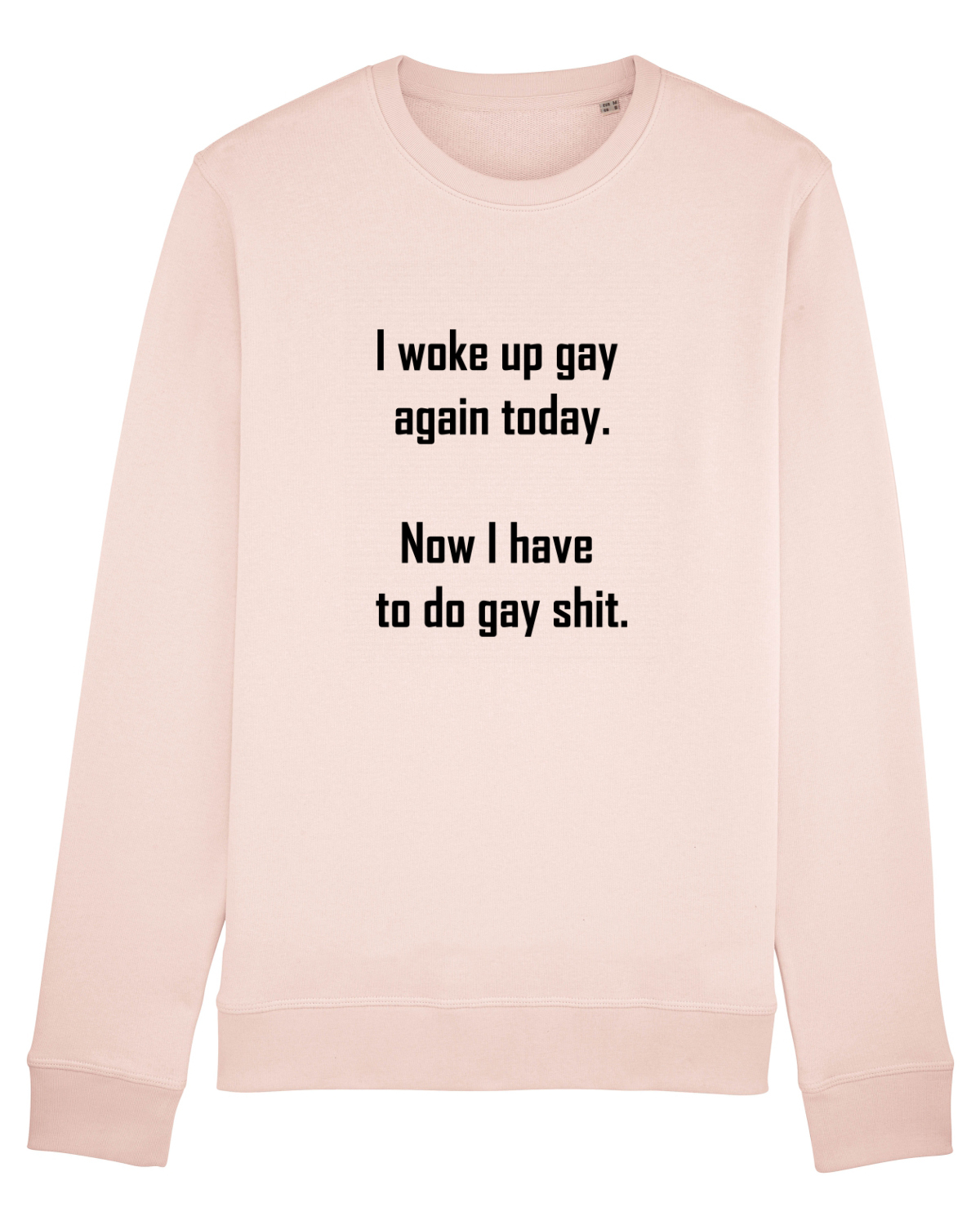 Bluză mânecă lungă Unisex Rise Candy Pink