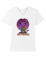 Motanos Tricou mânecă scurtă guler V Bărbat Presenter