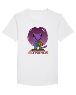 Motanos Tricou mânecă scurtă guler larg Bărbat Skater