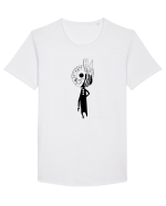 Trip man Tricou mânecă scurtă guler larg Bărbat Skater