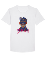 BioRoid Tricou mânecă scurtă guler larg Bărbat Skater