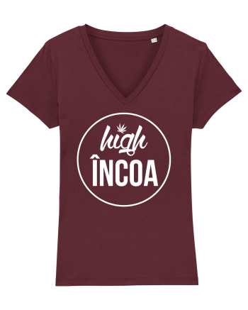 High incoa Burgundy