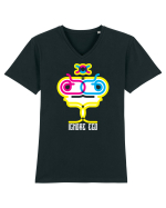 Enli Gh. Nment Tricou mânecă scurtă guler V Bărbat Presenter