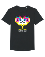 Miss Tricou mânecă scurtă guler larg Bărbat Skater