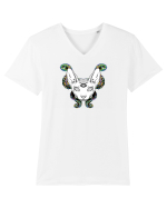 OctoKitty Tricou mânecă scurtă guler V Bărbat Presenter