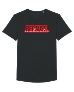 Because Combinatii Tricou mânecă scurtă guler larg Bărbat Skater