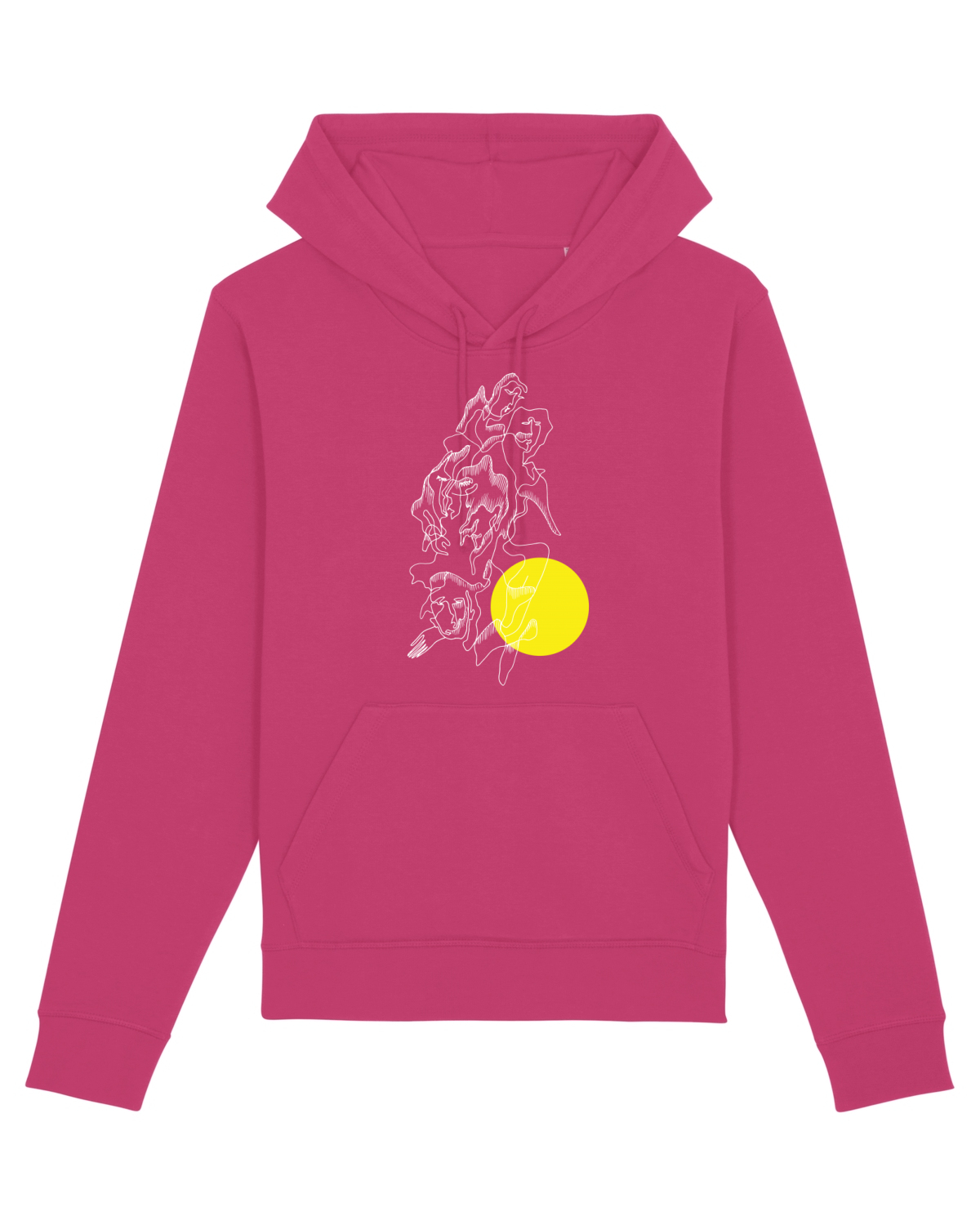 Hanorac Unisex Drummer Raspberry