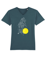 Soare Tricou mânecă scurtă guler V Bărbat Presenter