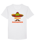 Adios Tricou mânecă scurtă guler larg Bărbat Skater