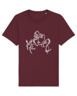 Adâncit în gânduri Tricou mânecă scurtă Unisex Rocker