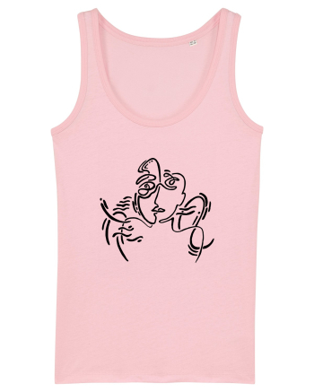 Adâncit în gânduri Cotton Pink