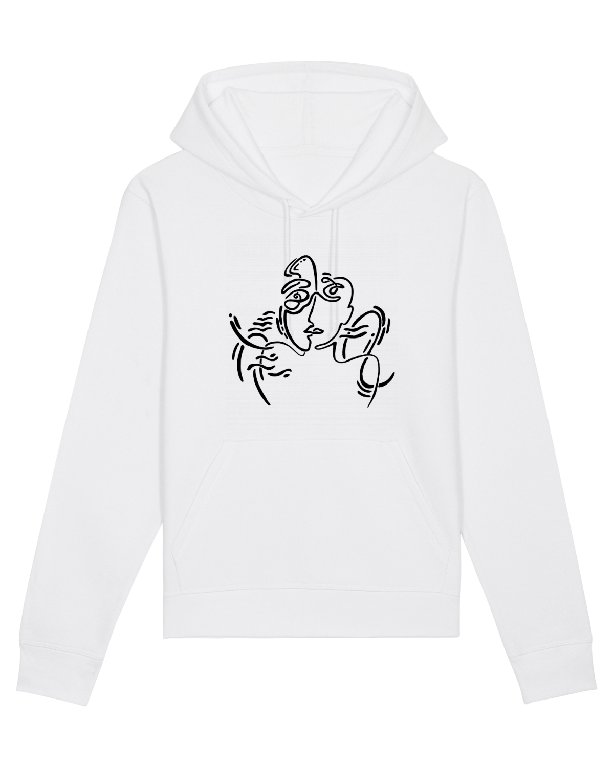 Hanorac Unisex Drummer White