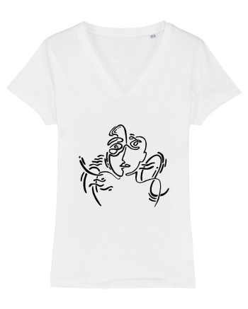 Adâncit în gânduri White
