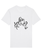 Adâncit în gânduri Tricou mânecă scurtă Unisex Rocker