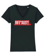 Because Combinatii Tricou mânecă scurtă guler V Damă Evoker