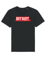 Because Combinatii Tricou mânecă scurtă Unisex Rocker