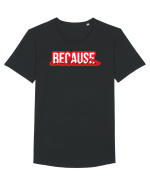 Because Combinatii Tricou mânecă scurtă guler larg Bărbat Skater