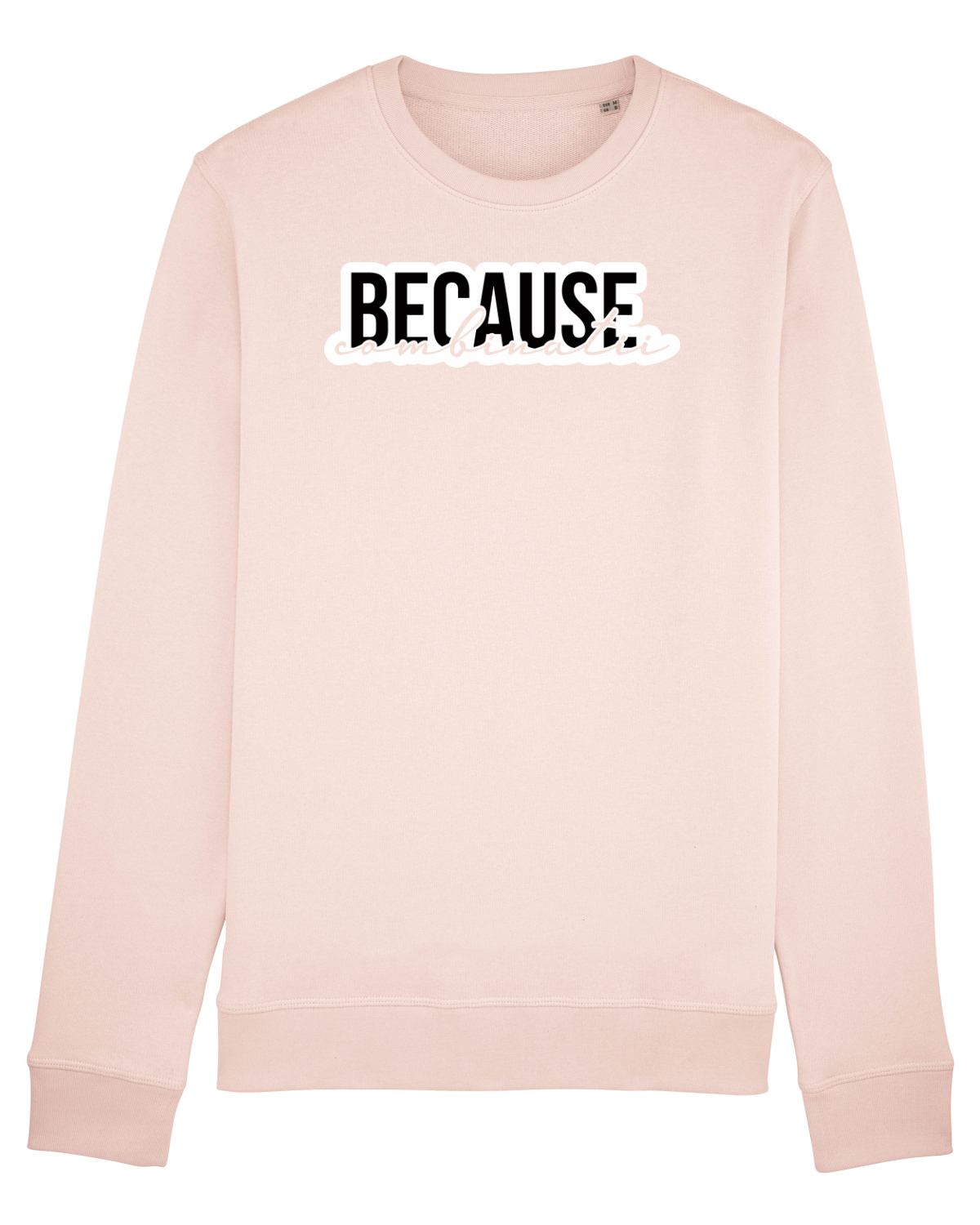 Bluză mânecă lungă Unisex Rise Candy Pink