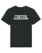 Because Combinatii Tricou mânecă scurtă Unisex Rocker