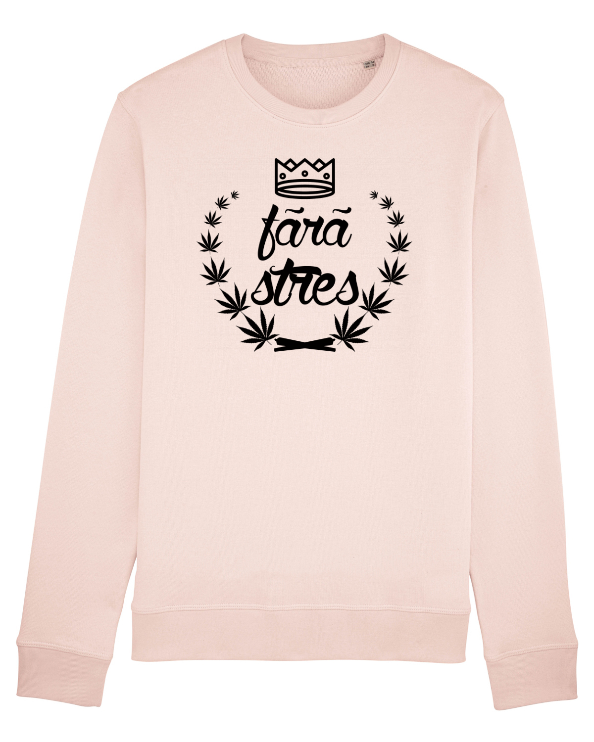 Bluză mânecă lungă Unisex Rise Candy Pink