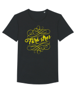 Fara Stres Tricou mânecă scurtă guler larg Bărbat Skater