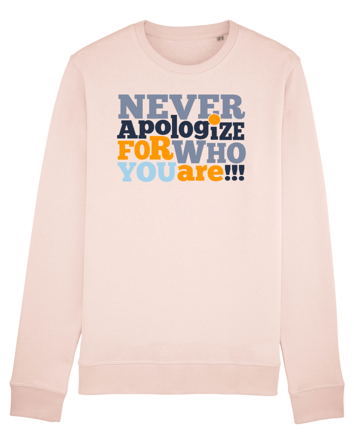 Bluză mânecă lungă Unisex Rise Candy Pink